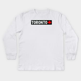 Toronto World Champions Kids Long Sleeve T-Shirt